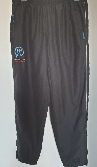 Preston Innovations Fishing Bottoms Trousers Black Net Lined XL