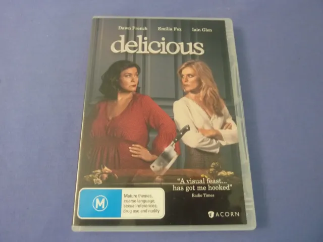 Delicious DVD Complete Series One 1 Dawn French Iain Glen R4