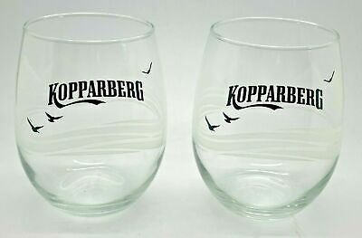 Set Of 2 x Kopparberg Gin Tumbler Drinking Glasses Brand New Genuine