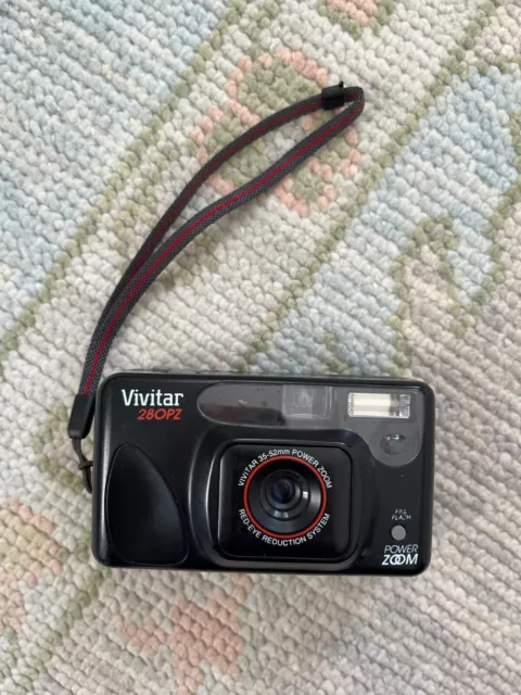 Vivitar 280PZ Power Zoom Point and Shoot 35mm Film Camera