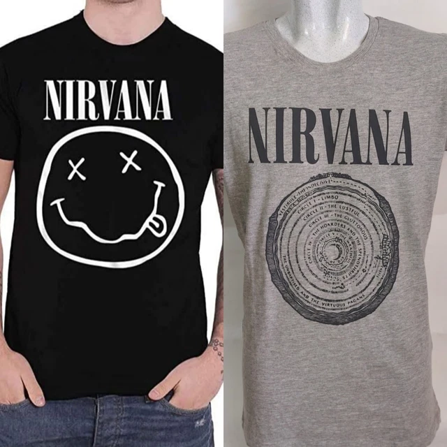 NIRVANA T-Shirt Ufficiali Uomo