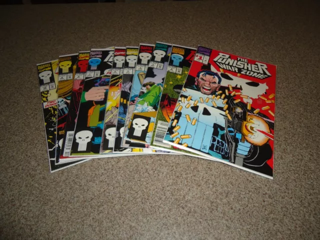 The Punisher War Zone Complete Run 1-10 High Grade The Punisher War Zone Complete Run 1-10 High Grade