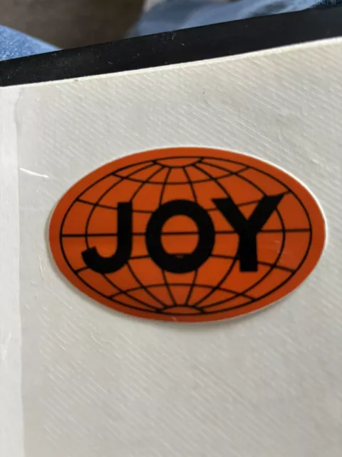 Joy Coal Mining Stickers.