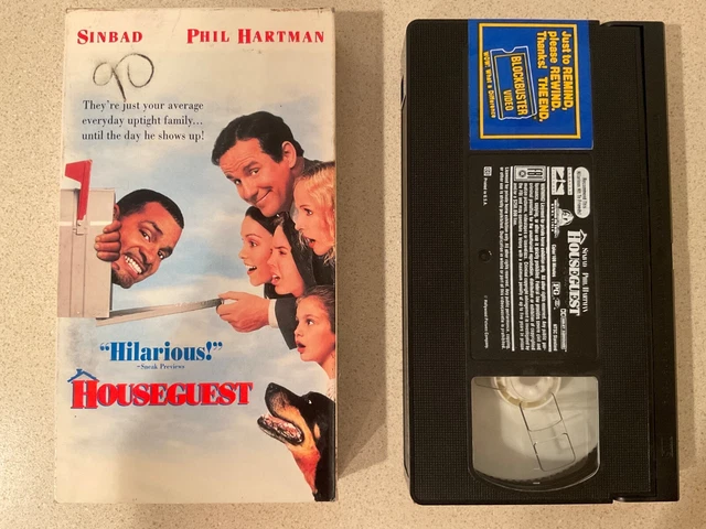 HOUSEGUEST (VHS, 1995) Sinbad, Phil Hartman £2.11 - PicClick UK
