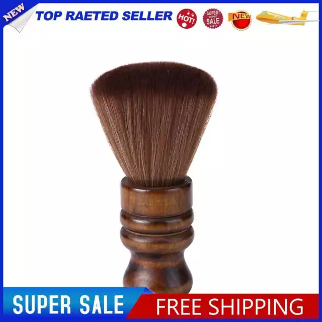 Wooden Hair Sweep Brush Neck Face Duster Soft Hair Cleaning Hairbrush (3)