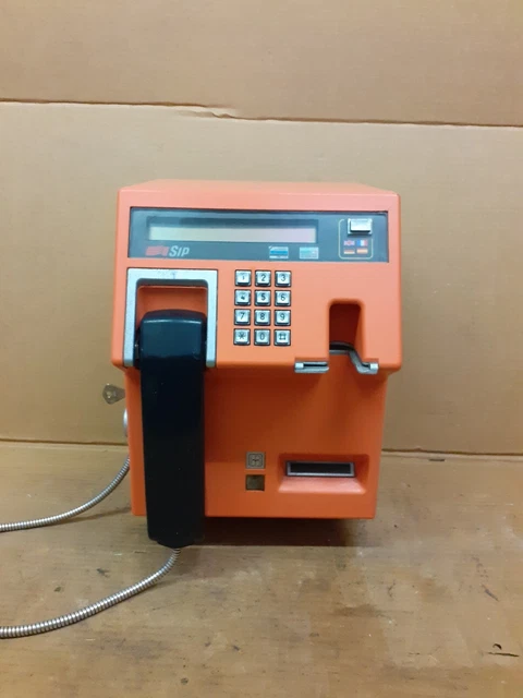 TELEFONO PUBBLICO No A  GETTONI SIP ROTOR TPDC OVER VOICE ANNI 90 CABINA SIP