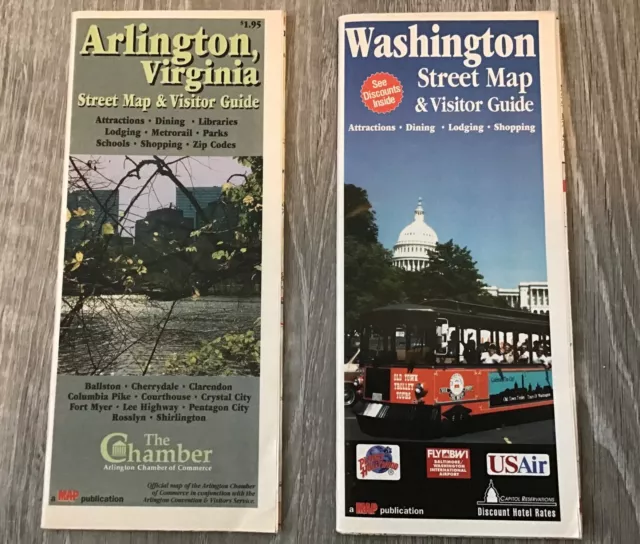 Arlington Street Map & Visitor Guide (Attractions, Dining, Lodging, Shopping)