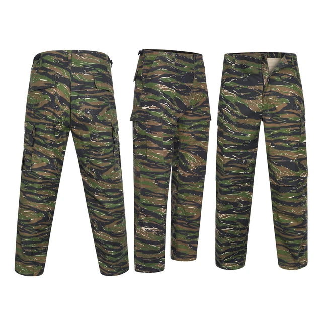 Mil-Tec US Army style field pants Khaki BDU Men Military Gear combat trousers