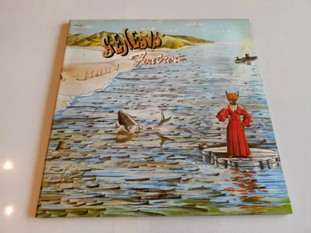 Vinyle Lp 33T GENESIS-foxtrot-Rock Prog-1972-Excellent Etat