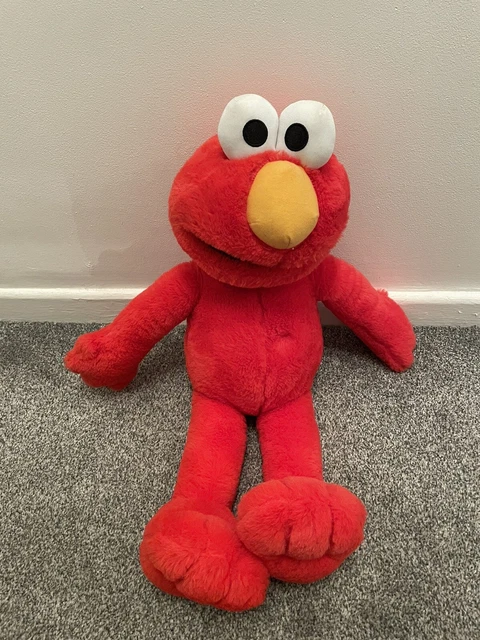 OFFICAL SESAME STREET Large 60cm Elmo Plush Toy Red £11.99 - PicClick UK