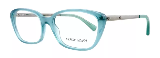 New GIORGIO ARMANI AR7012 5034 52mm Blue Opal Eyeglasses Frames Italy