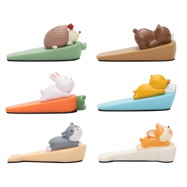 Cute Door Wedges Door Jams Figure for Safety & Decorative