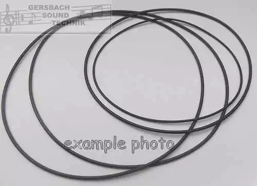 Tonband Riemen Set passend für Grundig TK 5  Rubber drive belt kit