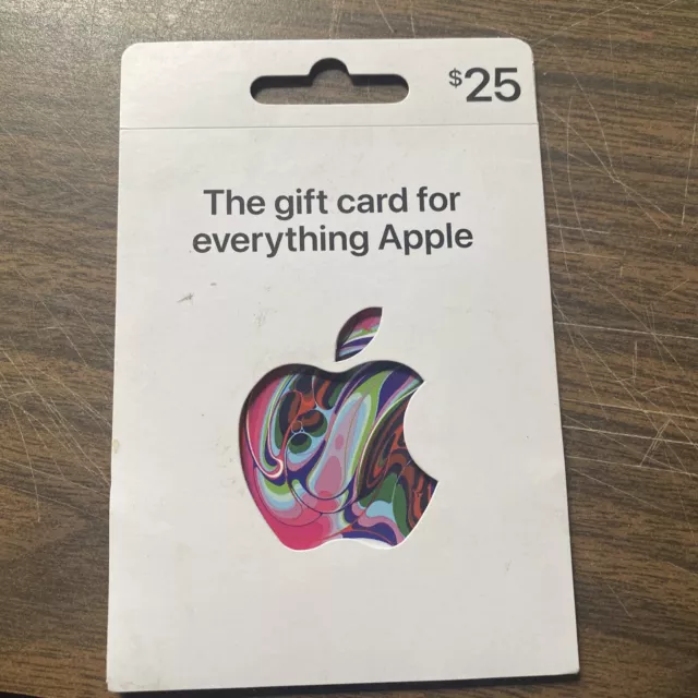 Apple Gift Card Card for $25