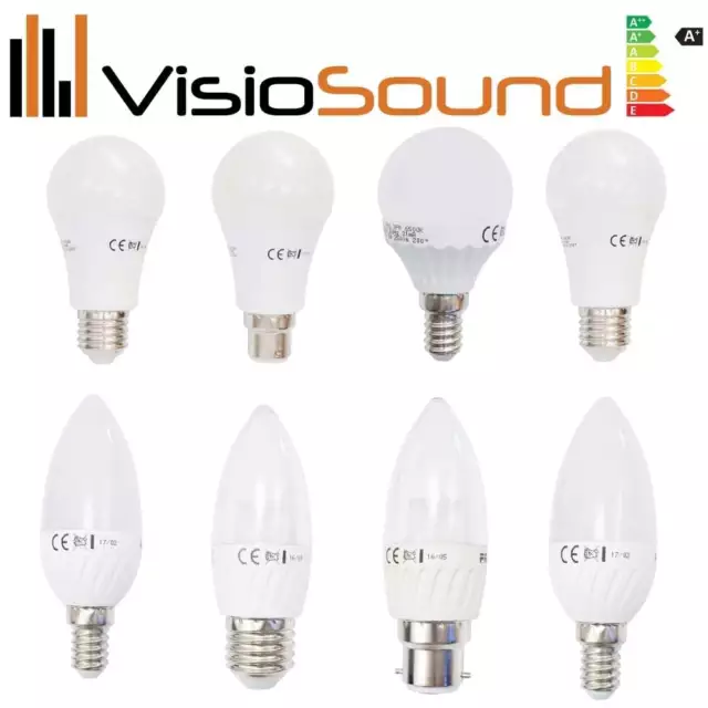 E14 E27 B22 LED Glühbirne - warm/kühl/Tageslichtweiß - Bajonett und Edison Schraube