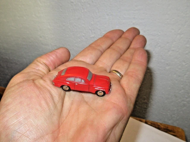 Voiture Miniature Schuco Piccolo BMW 507 Vintage - Couleur Gris Métal, Allemagne 1960