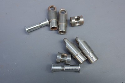 2x Seat Stay finishing end lugs SELLA Aspirazione Manicotti framebuilder rahmenbau 