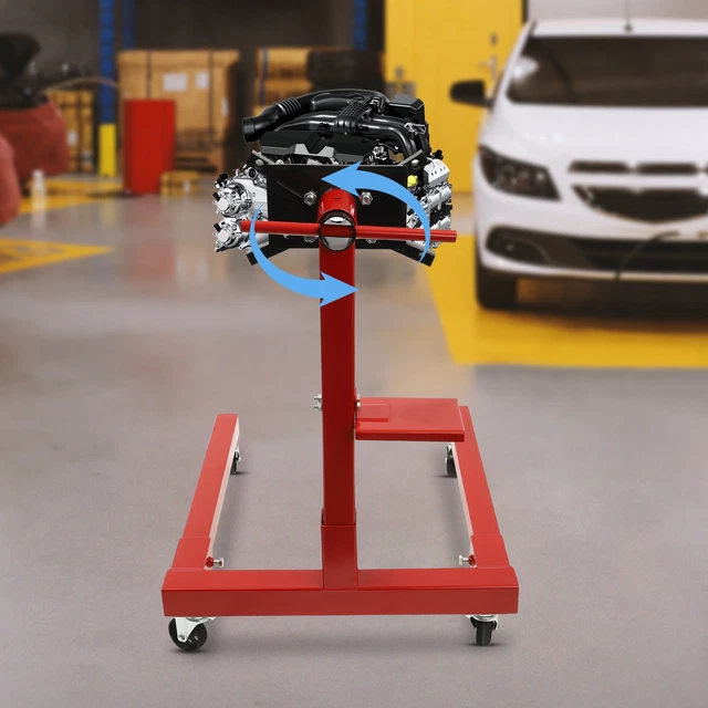 AUTO REPAIR ENGINE Lifting Stand Motor Hoist Dolly Mover Jack 680.38kg ...