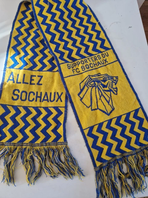 Allez Sochaux Vintage Football Supporters Scarf