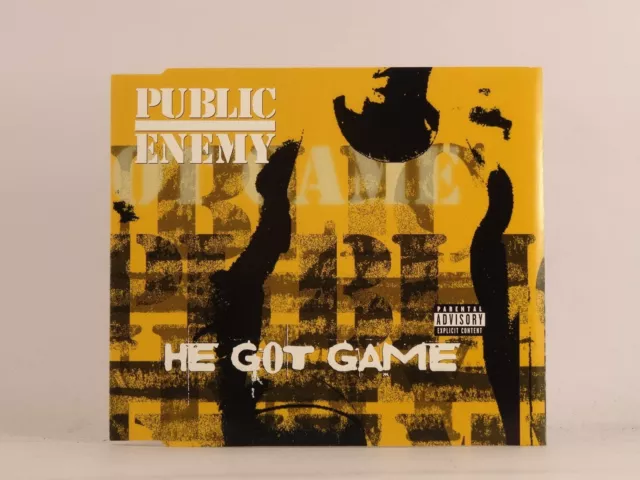 PUBLIC ENEMY HE GOT GAME (C80) 4 Track CD Single Picture Sleeve DEF JAM