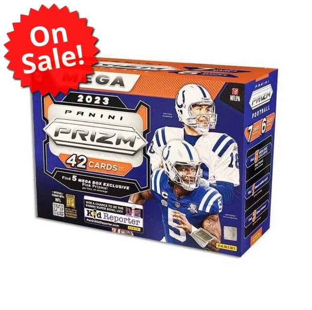 2023 PANINI PRIZM NFL Football Cards (Mega Box, Blaster Box or Cello