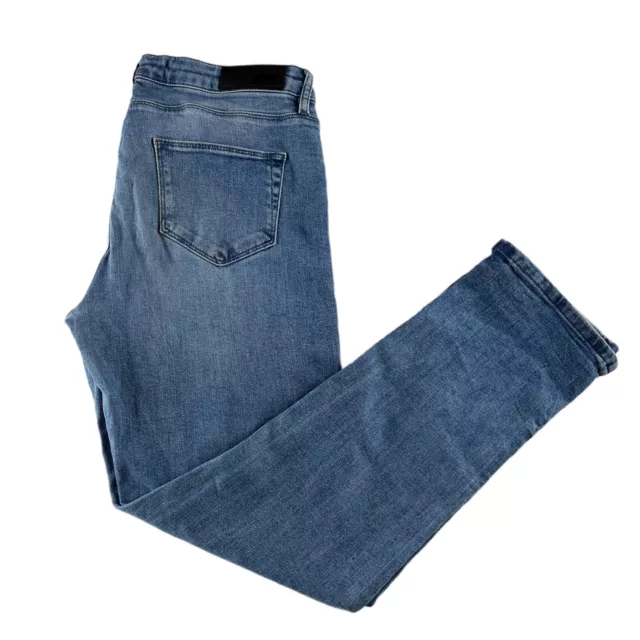 Jeans affusolati Karl Lagerfeld slim fit bassi effetto invecchiato aderenti elasticizzati - W29 L30