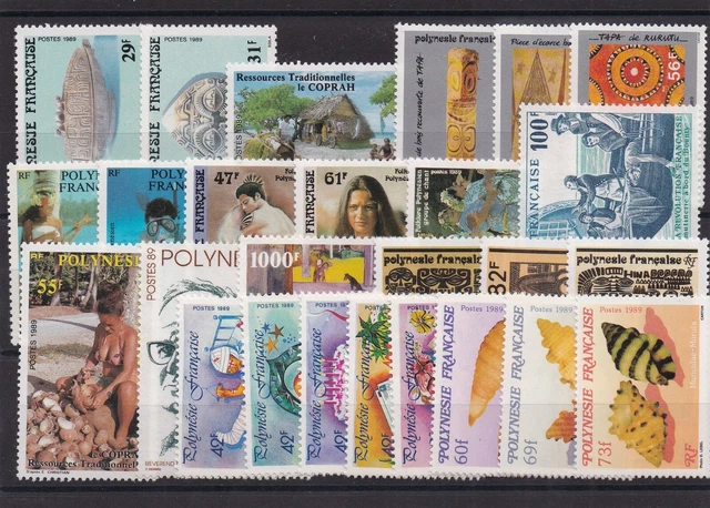 Prophila Collection Polynésie Française 318-321 (sortie Complète) MNH