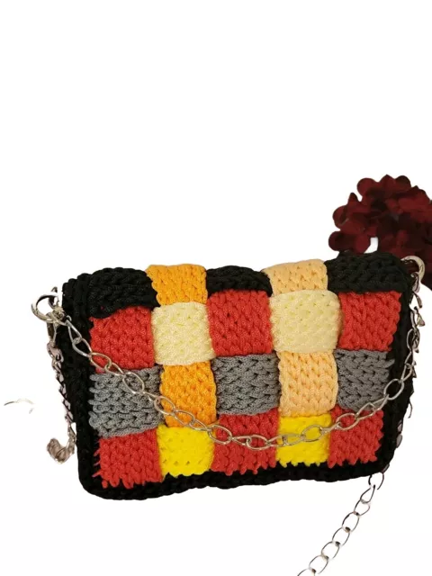 Handmade Crochet Purse New Without Tags