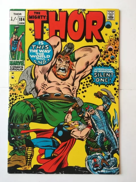 The Mighty Thor #184 VFN (8.0) MARVEL ( Vol 1 1971) (3)