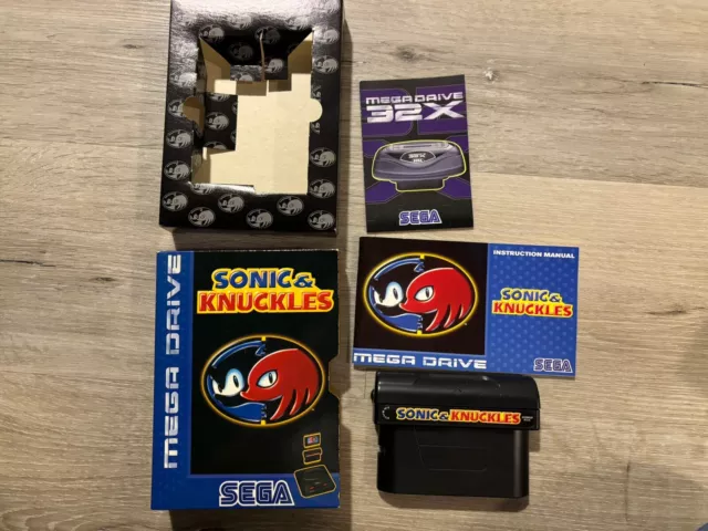 Sega Mega Drive Game Sonic & Knuckles | PAL | CIB OVP