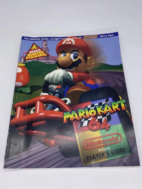 NINTENDO 64 - Mario Kart 64 Guida ufficiale del giocatore - N64 EUR 35 ...