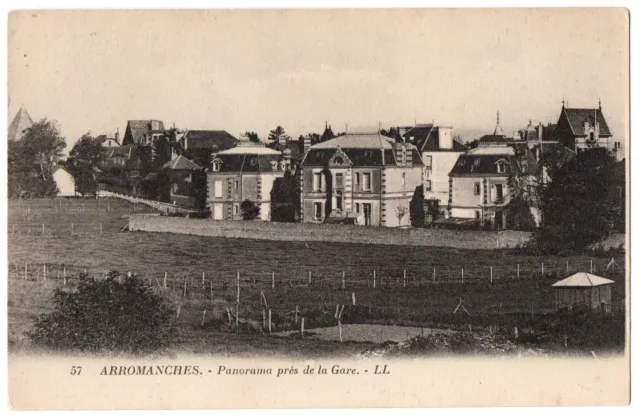 CPA 14 - ARROMANCHES (Calvados) - 57. Panorama near the station - LL