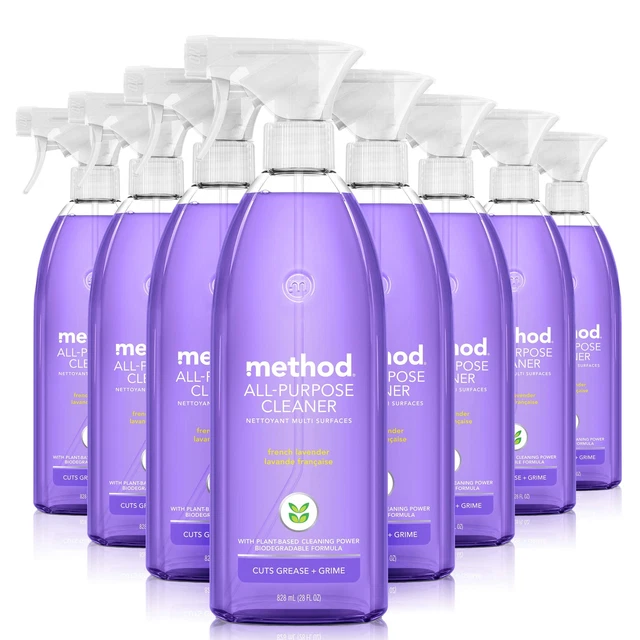 METHOD ALLPURPOSE CLEANER Spray, PlantBased and Biodegradable Formula