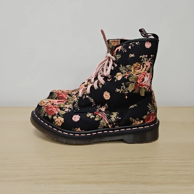 Dr martens victorian flowers 38 shop