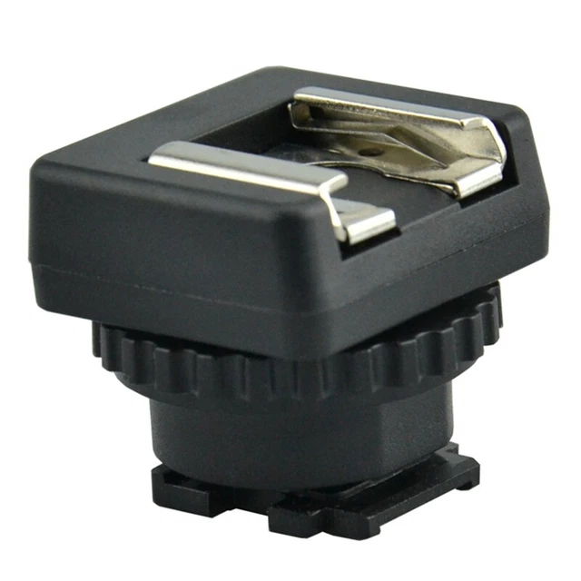 -3 adaptadores de zapata flash para -Videocámara Multi-Interface- con adaptador de zapato estándar Q3A5