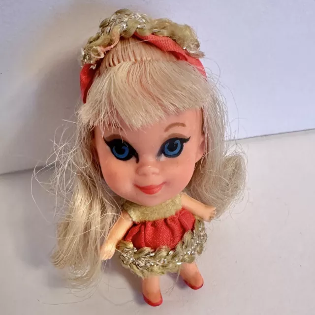 Vintage 1968 MATTEL Liddle Kiddles Lavern Locket Doll Only