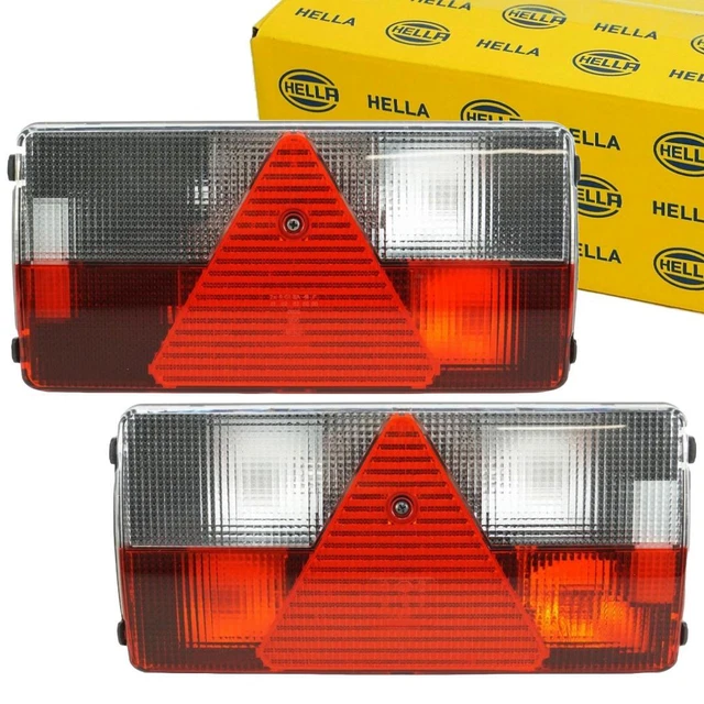2x HELLA Universal-Heckleuchten Für Anhänger &amp Produktbild-Vorschau 12