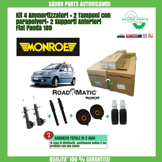 Kit Completo Assetto Completo A Ghiera Molle E Ammortizzatori Fiat 500 - Foto 11