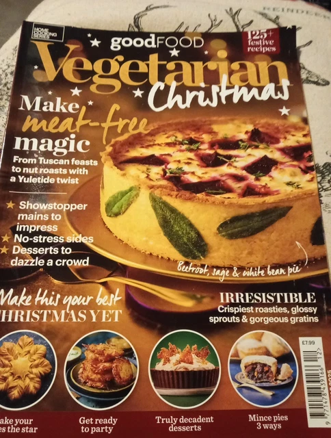 GOOD FOOD VEGETARIAN Xmas 2025 Special Edition Recipe Cookery