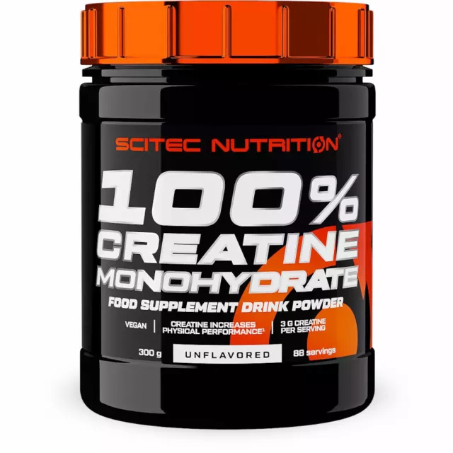 SCITEC 100% Creatine Monohydrate 300gr NEUTRO