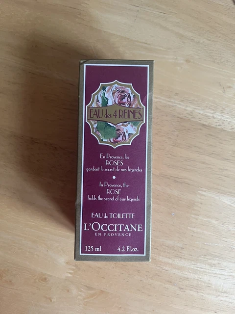 L’Occitane Rose Eau Des 4 Reines 125ml De Toilette BNIB (unsealed) DISCONTINUED