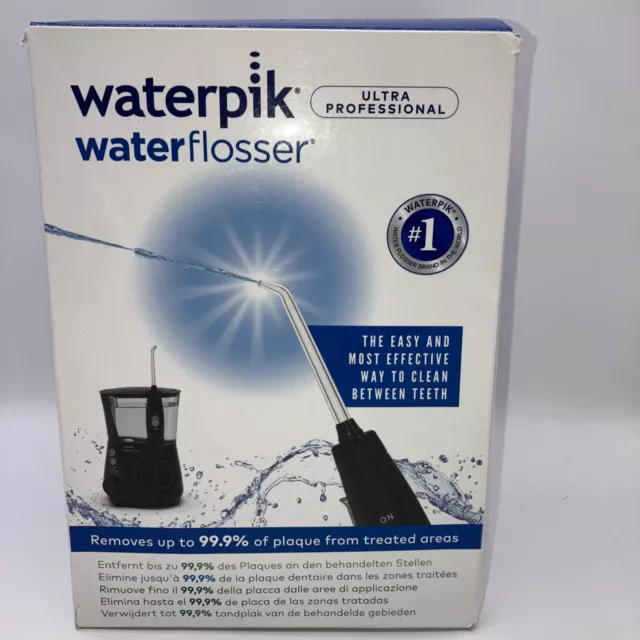 Waterpik WP-662E Professionelle Zahnseide mit 7 Bürstenköpfen Zahnseide Werkzeug