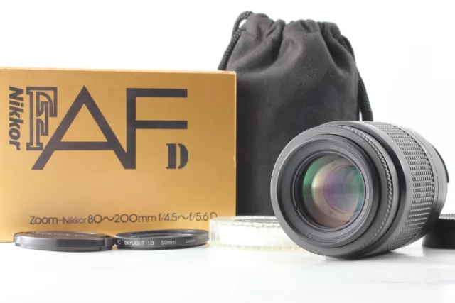 [ MINT in Box ] Nikon AF Nikkor 80-200mm F4.5-5.6D Zoom Lens W/Case From JAPAN