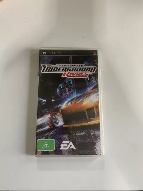 NEED FOR SPEED: Underground Rivals NFS Sony PlayStation PSP Portable Video  Game $19.95 - PicClick AU