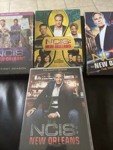 Ncis New Orleans Season 1-4 DVD