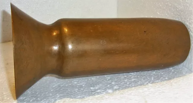 große schwere Kupfer / Bronze Vase,  ca:H 27cm,Dm 13cm, 1911 g 3