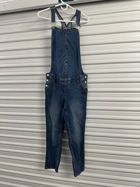 GAP Women's Maternity Denim Overalls Size M