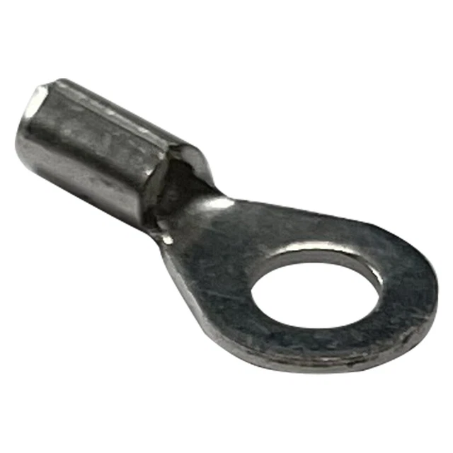 100 Star Ring Terminals – 22-18 AWG For #8 Stud – Car Power & Ground Wire Connectors By MOLEX