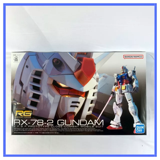 Gundam rx-78-2 model kit 1/144 rg modellismo Bandai set Real grade mobil suite