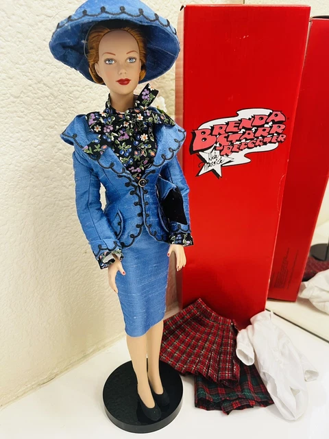 Tonner Effanbee Brenda Starr Celebration In Silk Doll PLUS Extra Clothes Tonner Effanbee Brenda Starr Celebration In Silk Doll PLUS Extra Clothes